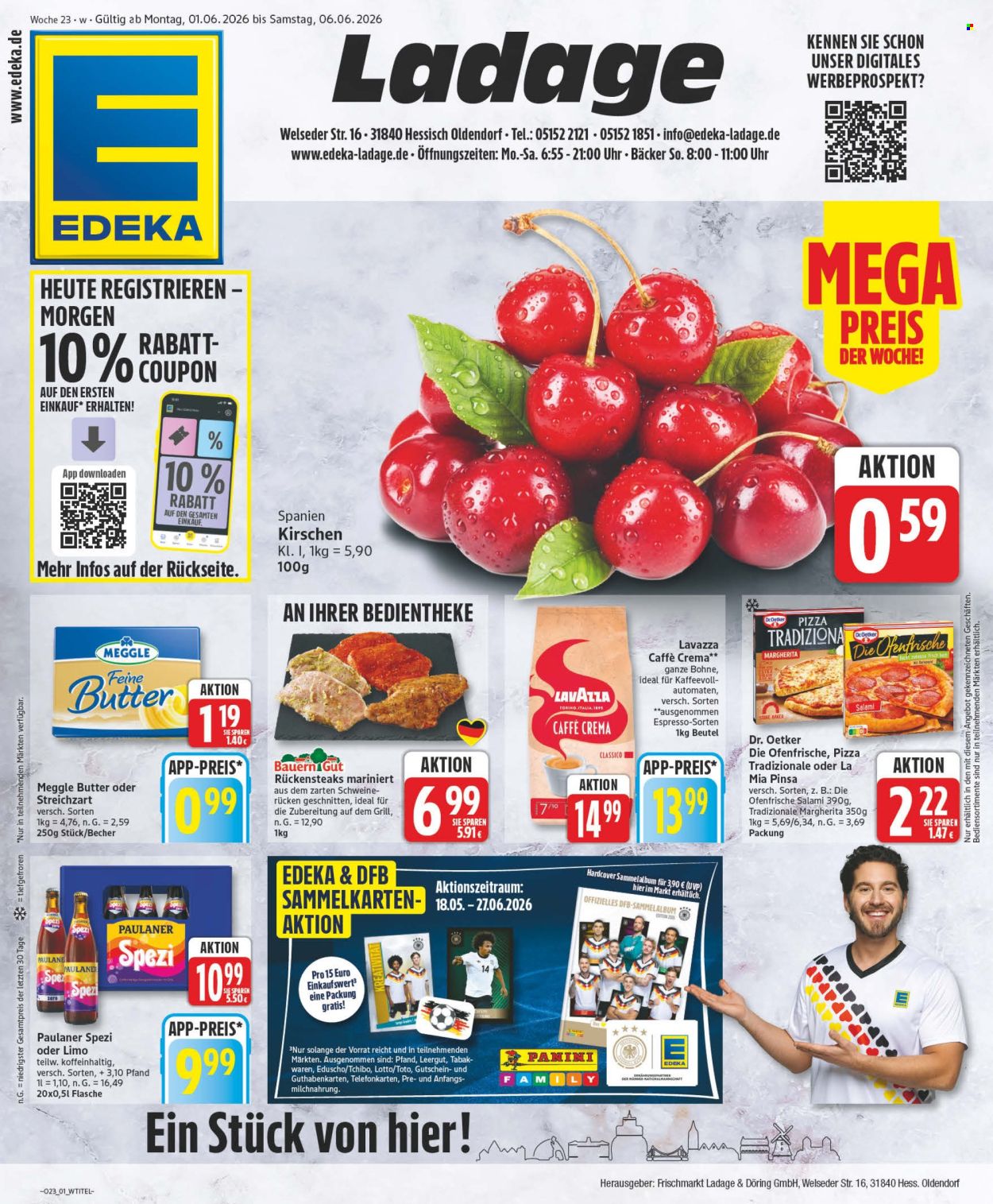 Edeka Prospekte  - 1.06.2026 - 6.06.2026. Seite 1