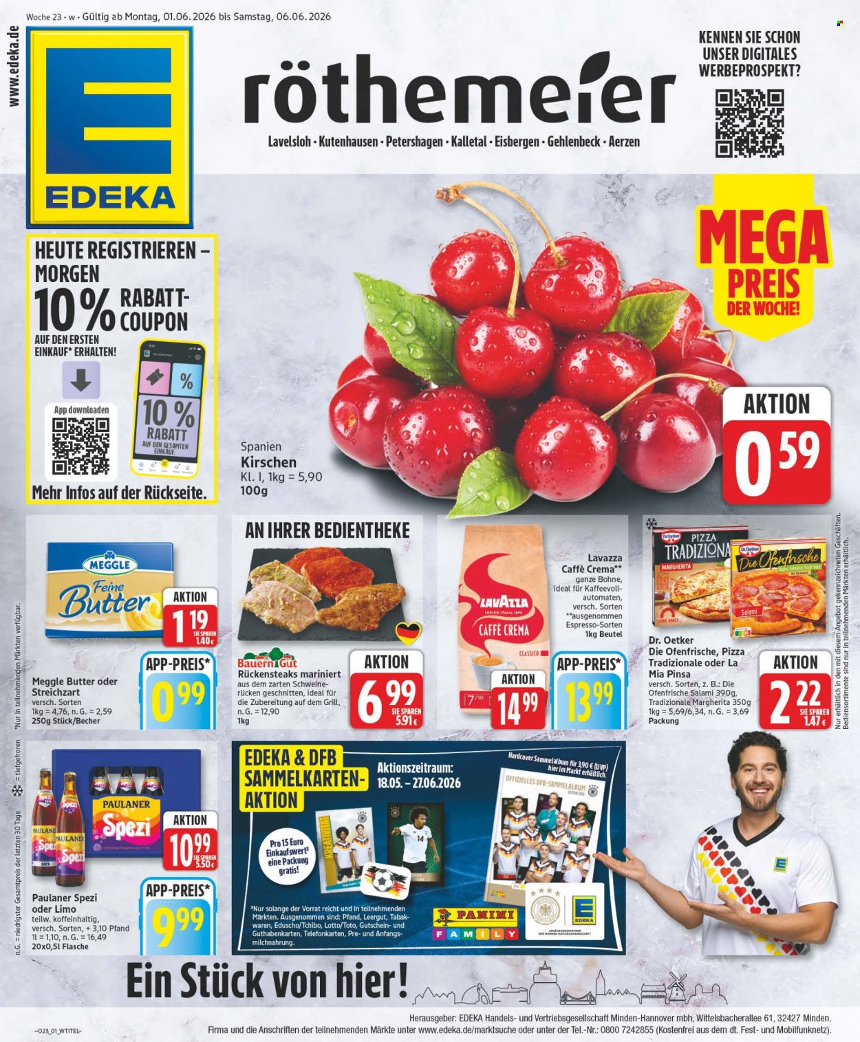 Edeka Prospekte  - 1.06.2026 - 6.06.2026. Seite 1