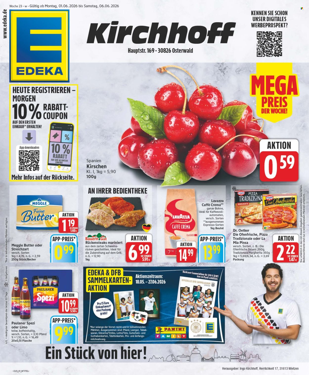 Edeka Prospekte  - 1.06.2026 - 6.06.2026. Seite 1