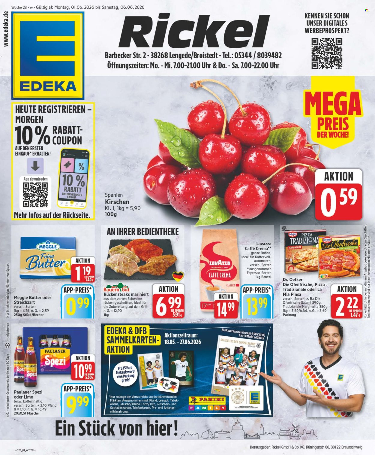 Edeka Prospekte  - 1.06.2026 - 6.06.2026. Seite 1