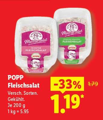 POPP Fleischsalat