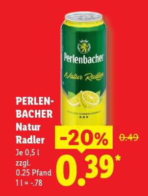 Perlenbacher Natur Radler