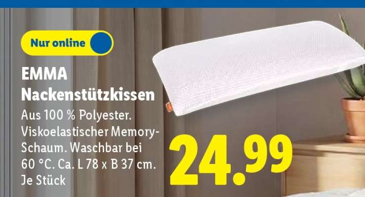 EMMA Nackenstützkissen