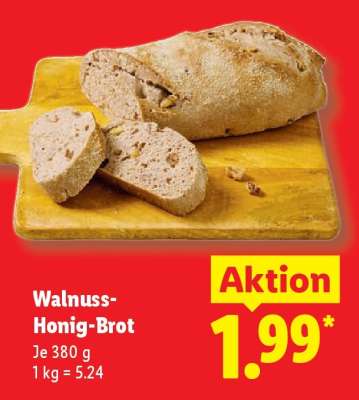 Walnuss-Honig-Brot