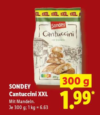 Sondey Cantuccini XXL