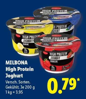 Milbona High Protein Joghurt