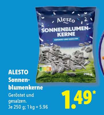 ALESTO Sonnenblumenkerne