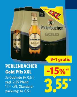 Perlenbacher Gold-Pils XXL