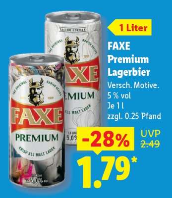 Faxe Premium Lagerbier