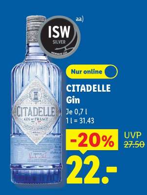 Citadelle Gin