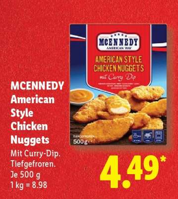 McEnnedy American Style Chicken Nuggets
