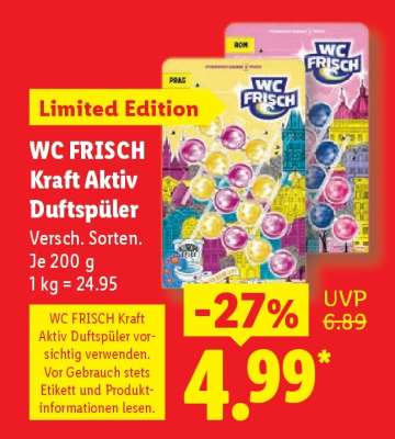 WC Frisch Kraft-Aktiv Duftspüler