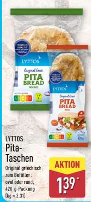 LYTTOS Pita-Taschen