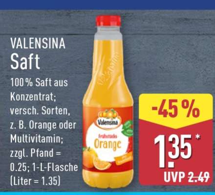 Valensina Saft