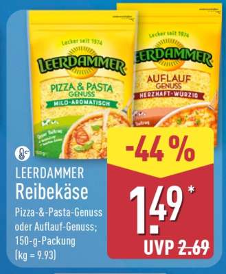Leerdammer Reibekäse