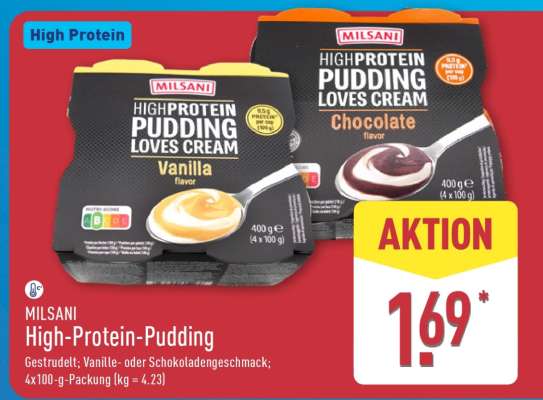 MILSANI High-Protein Pudding