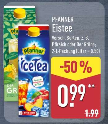 Pfanner Eistee