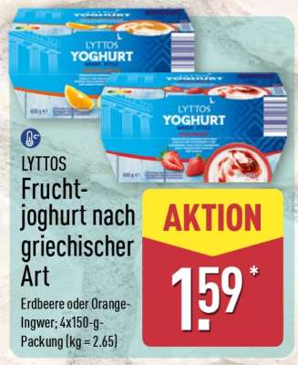 LYTTOS Fruchtjoghurt nach griechischer Art