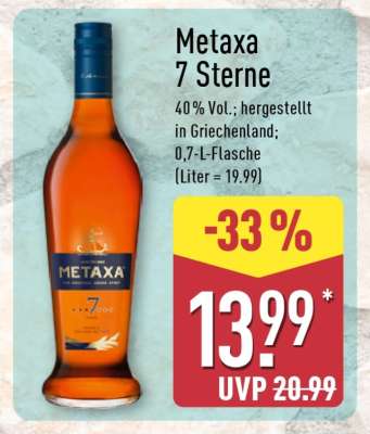 METAXA 7 Sterne