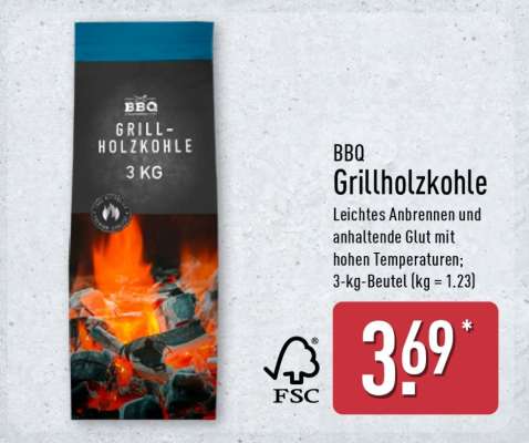 BBQ Grillholzkohle