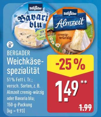 BERGADER Weichkäsespezialität