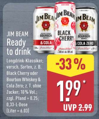 JIM BEAM Ready to drink