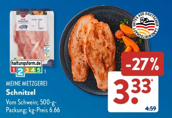 MEINE METZGEREI Schnitzel