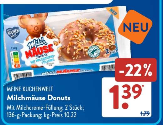 Milchmäuse Donuts