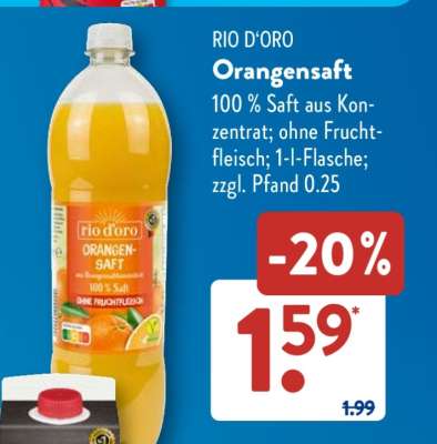 RIO D’ORO Orangensaft