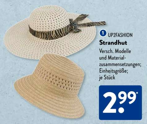 UP2FASHION Strandhut