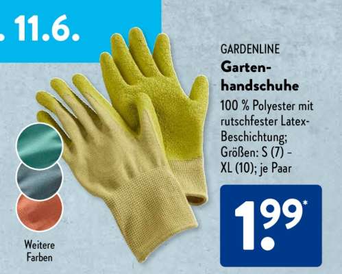 GARDENLINE Gartenhandschuhe