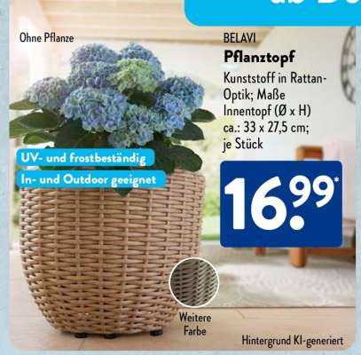 BELAVI Pflanztopf