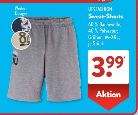 UP2FASHION Sweat-Shorts