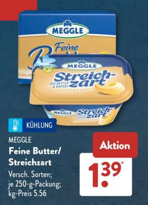 Meggle Feine Butter/ Streichzart