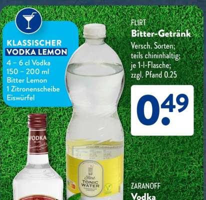 FLIRT Bitter-Getränk