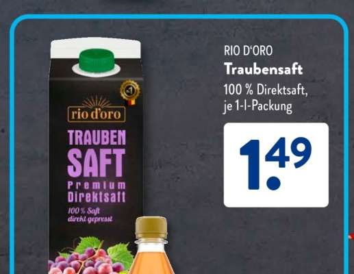 RIO D'ORO Traubensaft