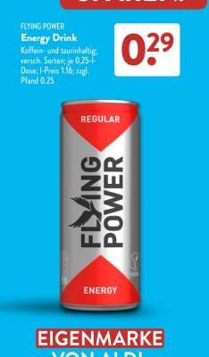 FLYING POWER Energy-Drink