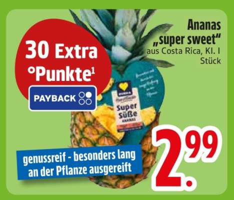 Ananas 'super sweet'