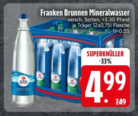 Franken Brunnen Mineralwasser