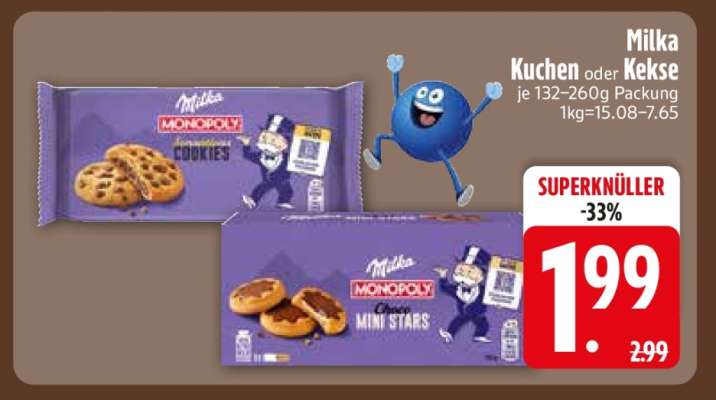 Milka Kuchen oder Kekse