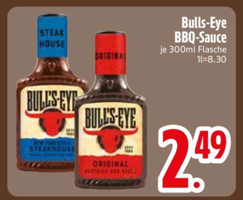 Bulls-Eye BBQ- Sauce