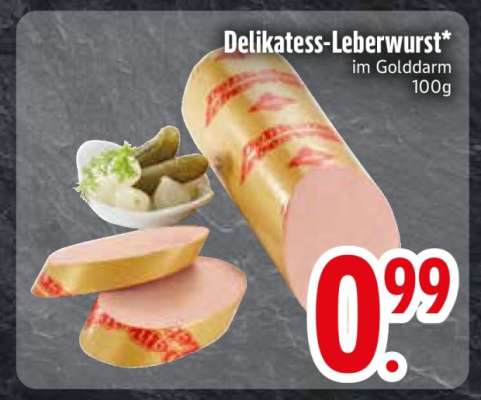 Delikatess- Leberwurst*
