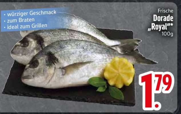Frische Dorade Royal