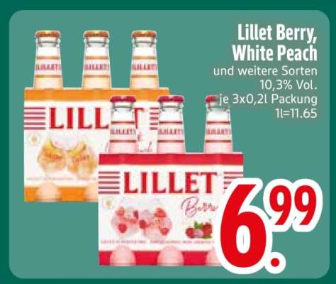 Lillet Berry, White Peach