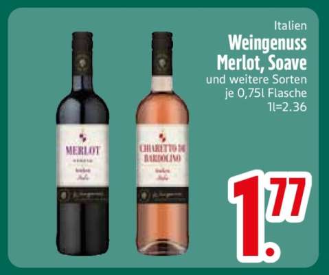 Weingenuss Merlot, Soave