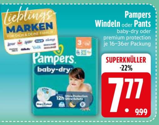 Pampers Windeln oder Pants