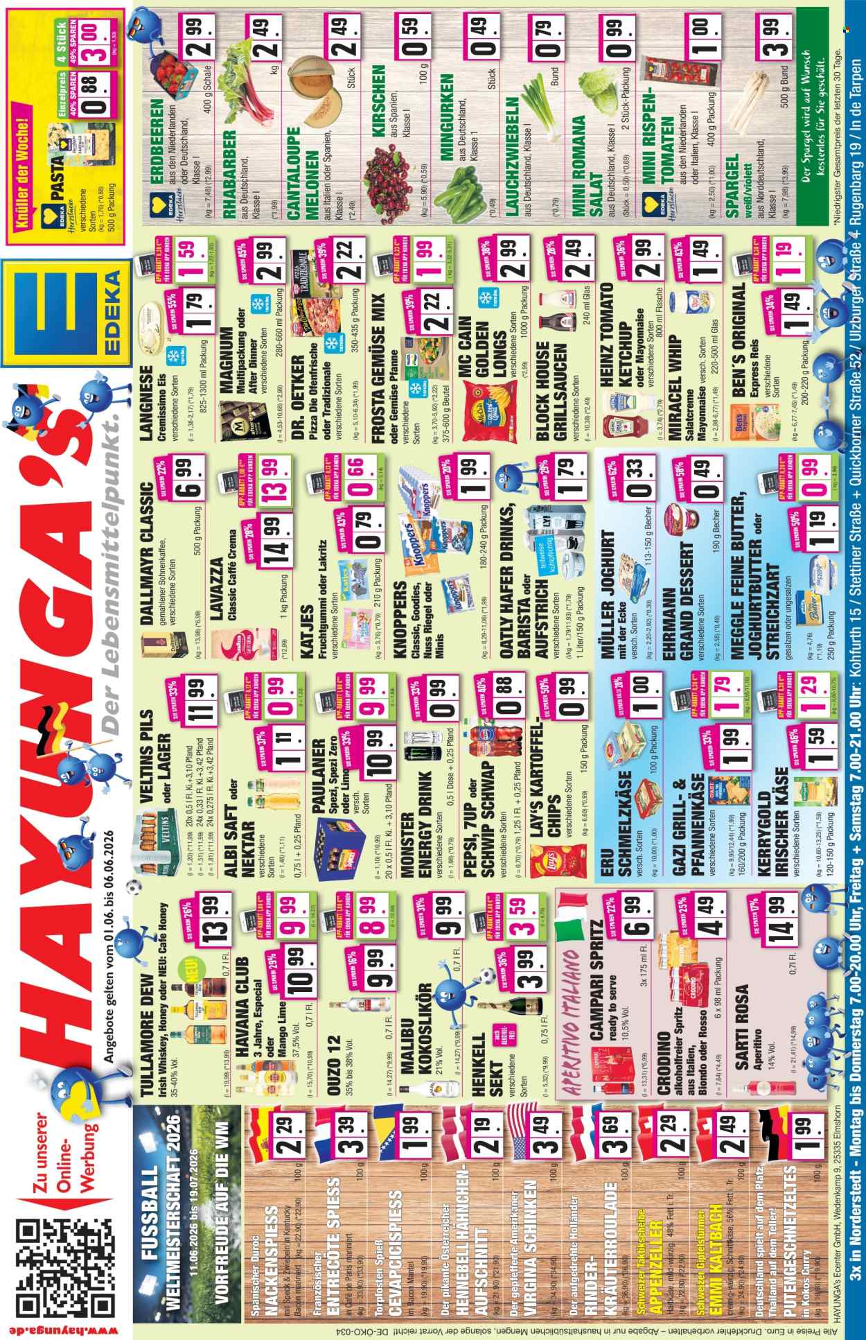 Edeka Prospekte  - 1.06.2026 - 6.06.2026. Seite 1