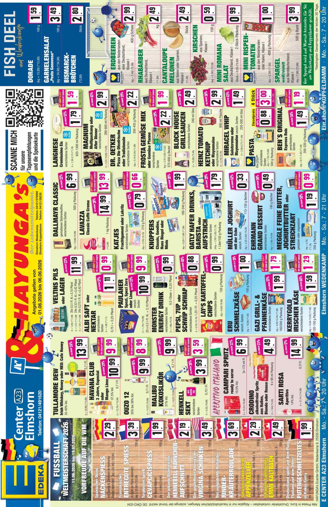 Edeka Prospekte  - 1.06.2026 - 6.06.2026. Seite 1