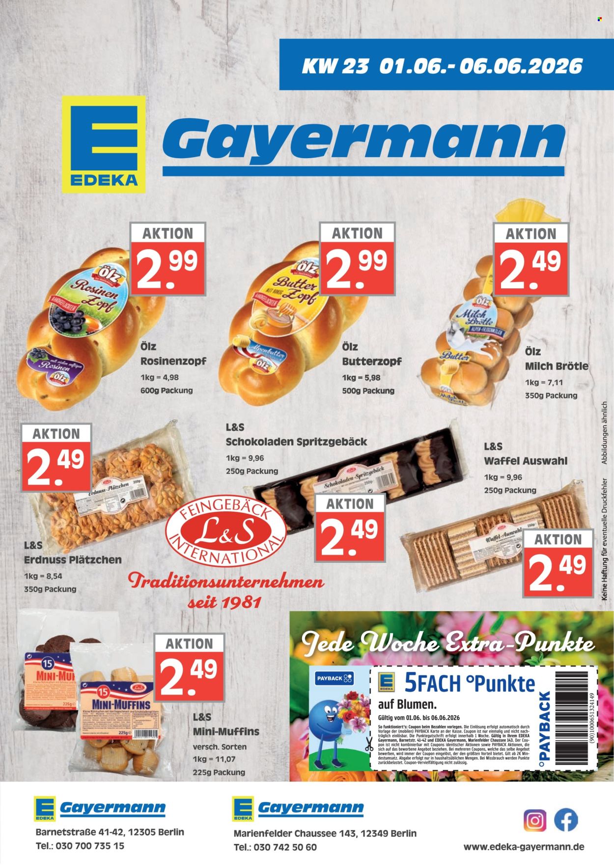 Edeka Prospekte  - 1.06.2026 - 6.06.2026. Seite 1