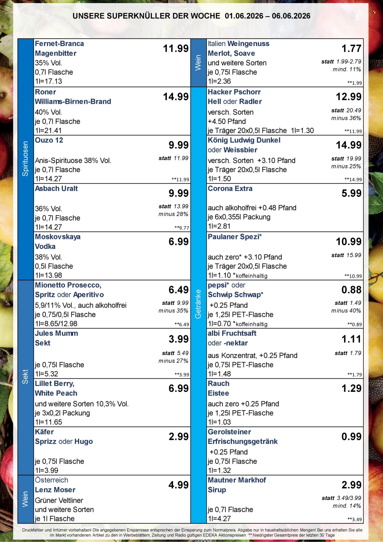 Edeka Prospekte  - 1.06.2026 - 6.06.2026. Seite 4